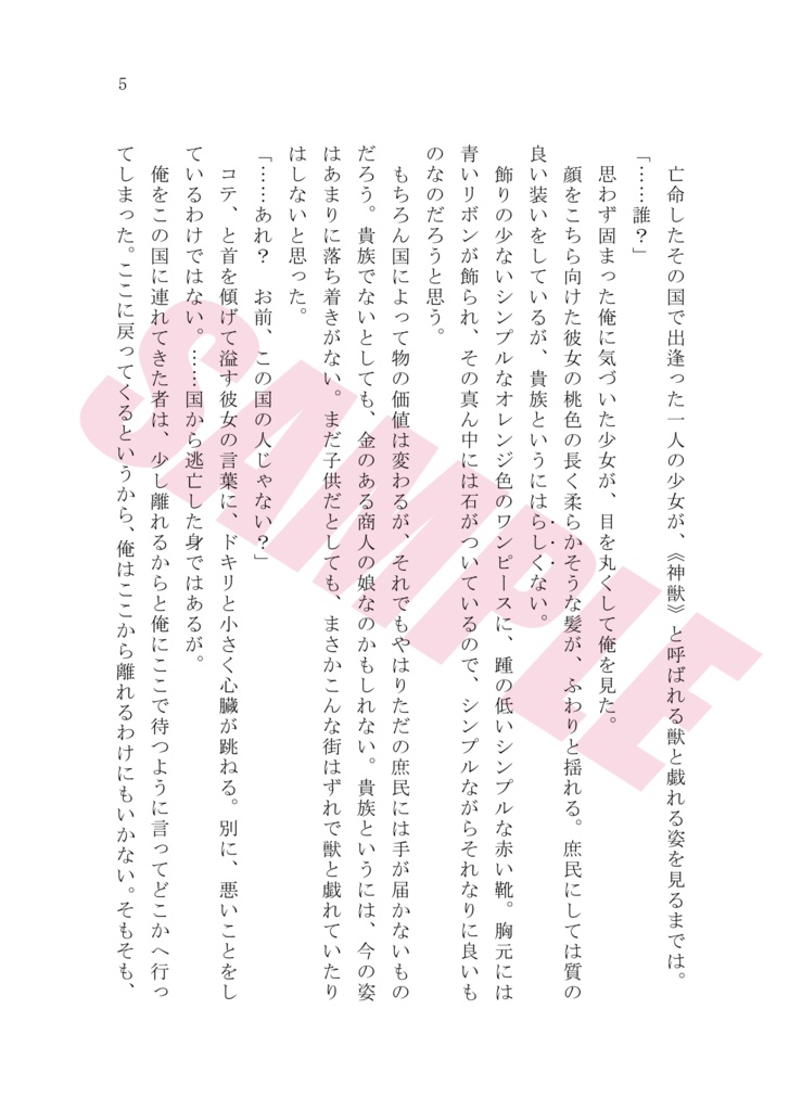 亡命王子と愛され姫