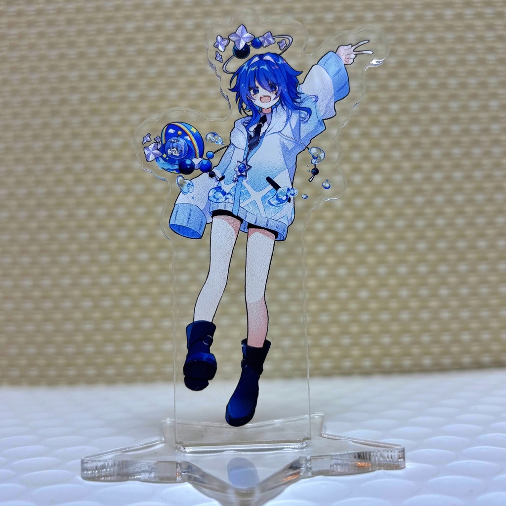 【星鏡ほうき】最強立ち絵アクリルスタンド 75×50mm