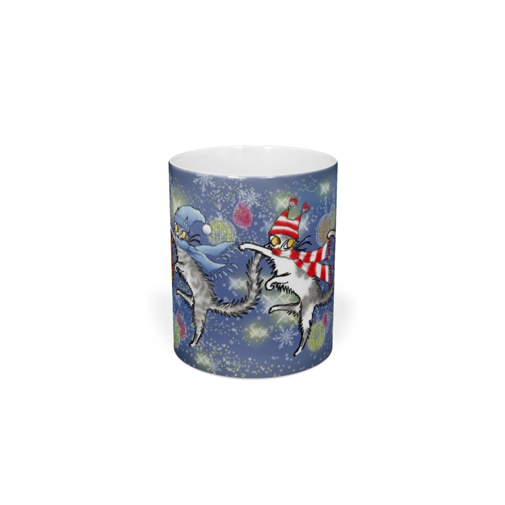 クリスマスニャンコ マグカップ02