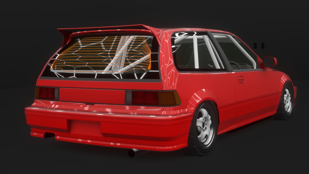 【VRChat・CHIKUWA VEHICLE SYSTEM 2対応】Grand・Wonderセット