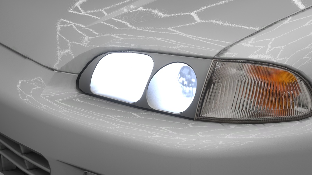 EG-Sports Coupe用エアロキット『IKazuchi』& EG-Sports用 社外風ヘッドライトキット