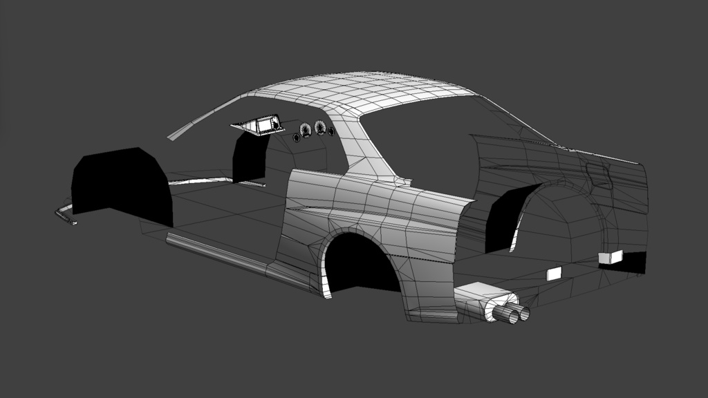 GtTR34用ボディキット 『TypeBR34』