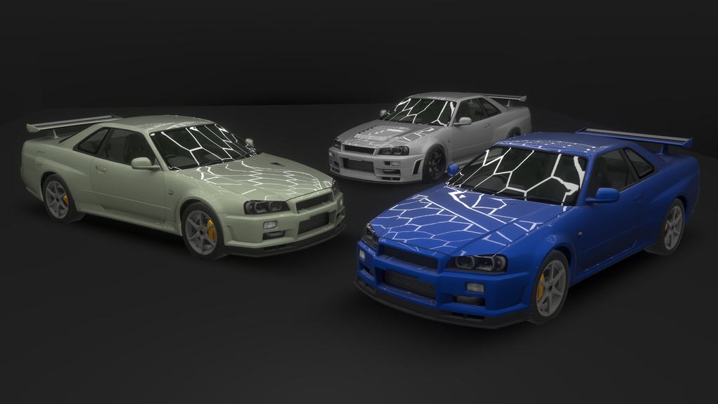 GtTR34用ボディキット 『TypeBR34』