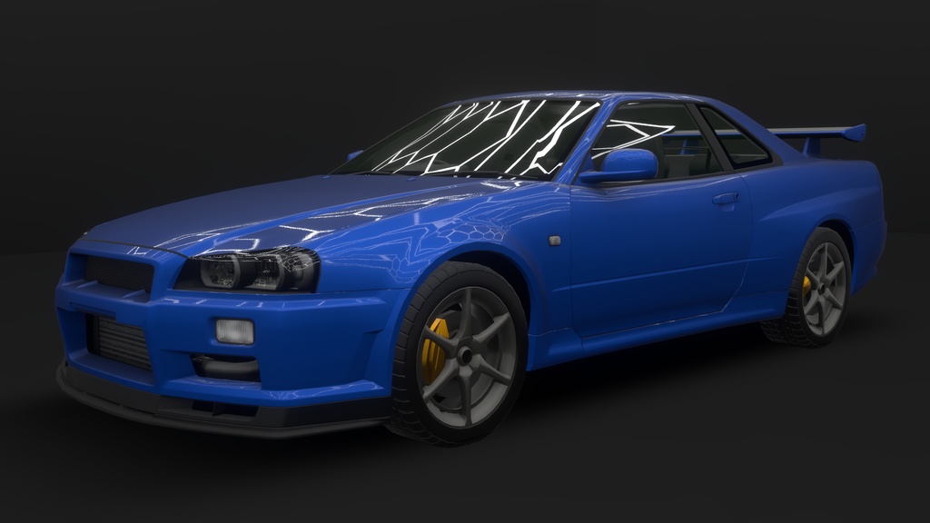 GtTR34用ボディキット 『TypeBR34』