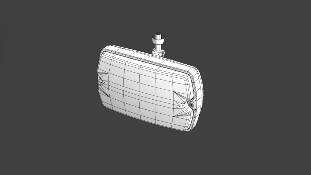 【VRChat向け3Dモデル】80's汎用フォグランプ