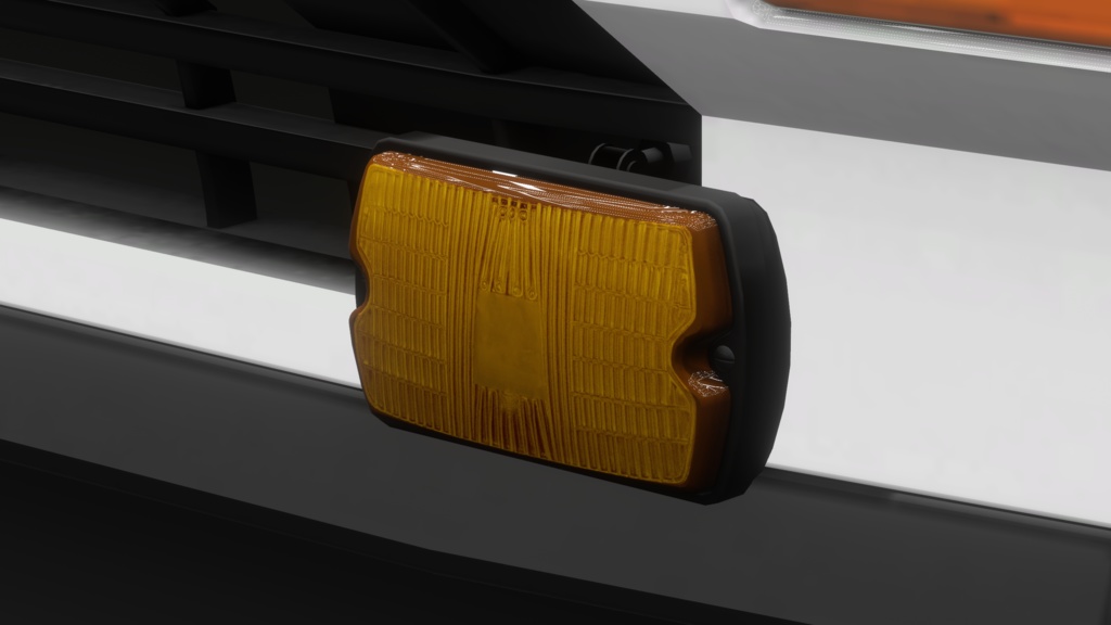 【VRChat向け3Dモデル】80's汎用フォグランプ