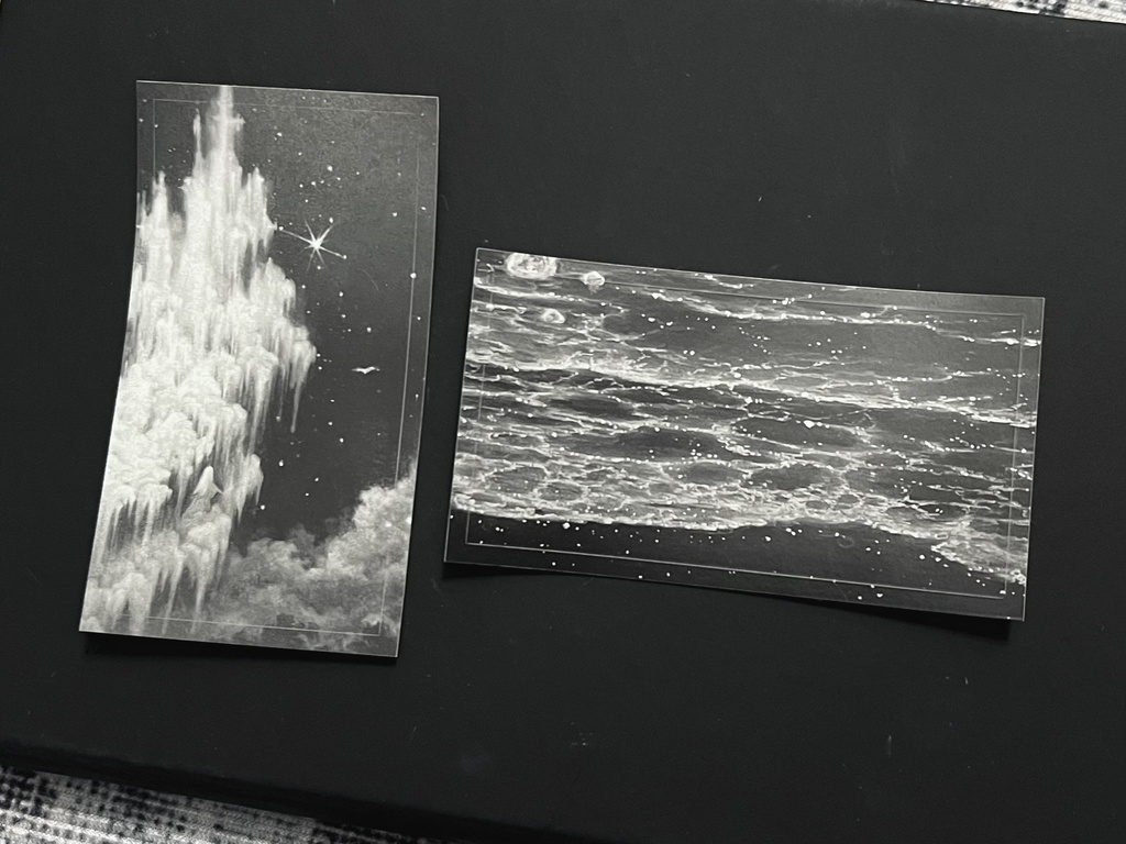 「deep deep down」ステッカー2枚セット