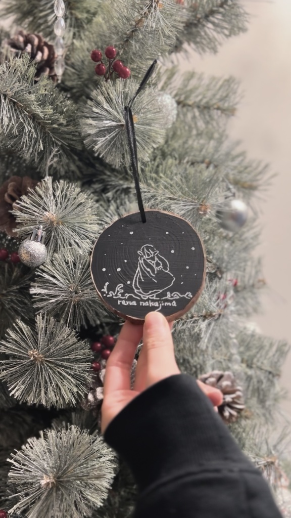 オーナメント2025「おめかしトナカイ」