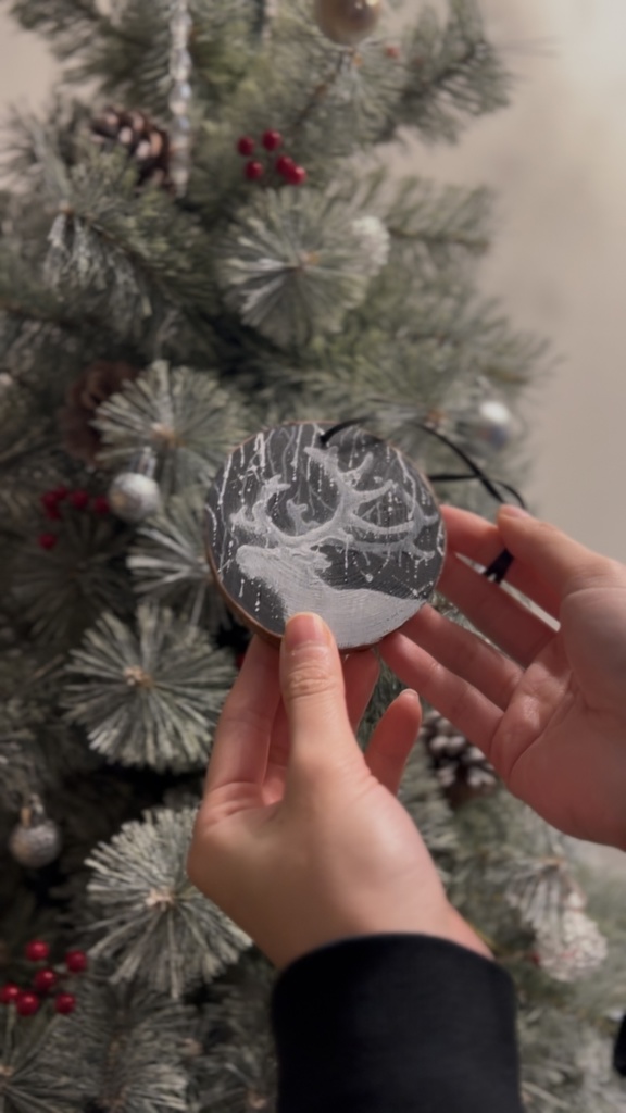 オーナメント2025「おめかしトナカイ」