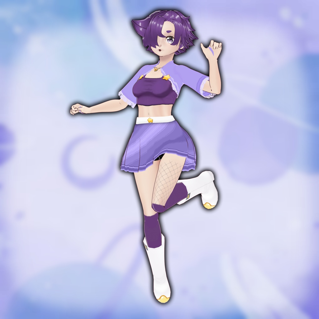 Galaxy Princess VROID Outfit Bundle