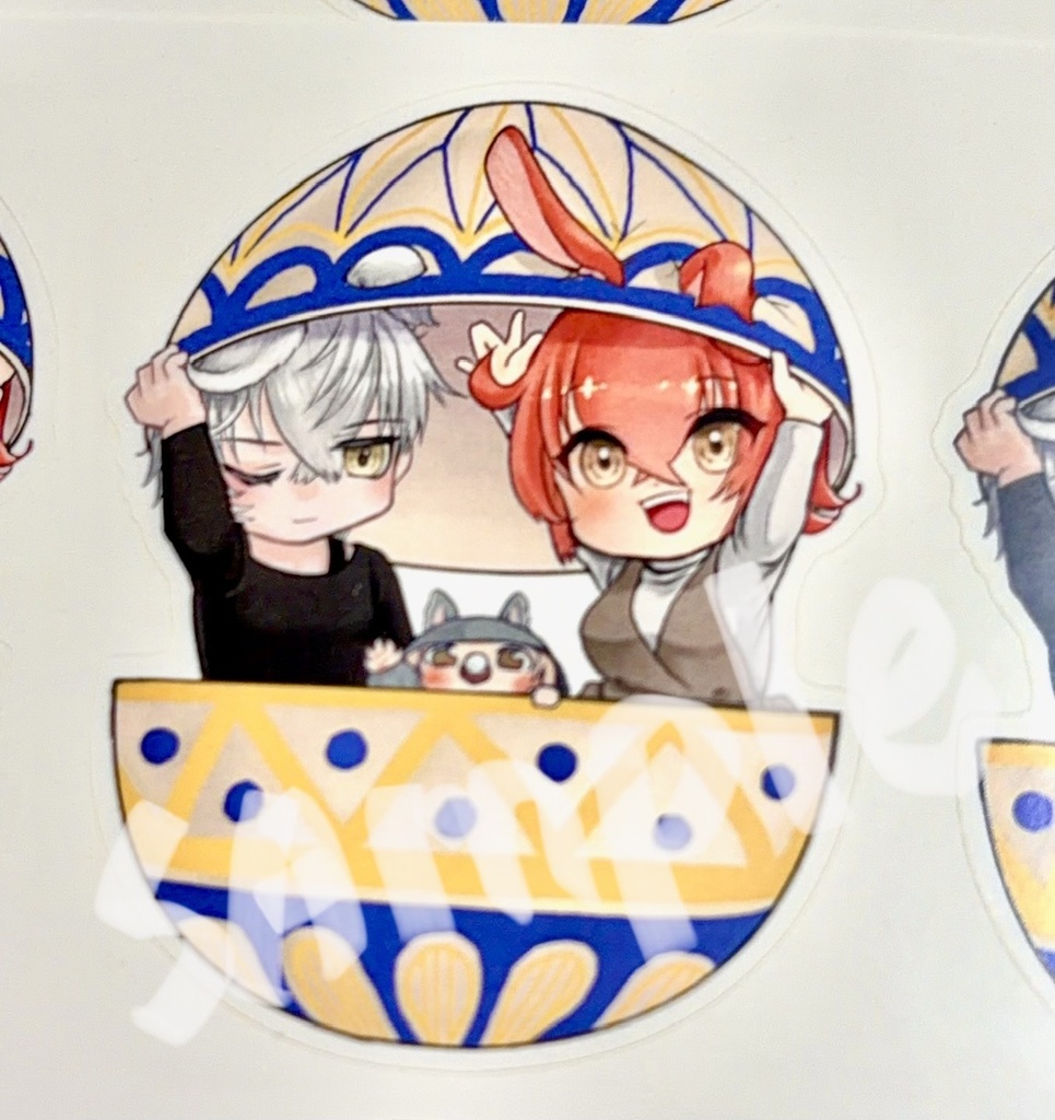 ゼムルプスさんちのシール