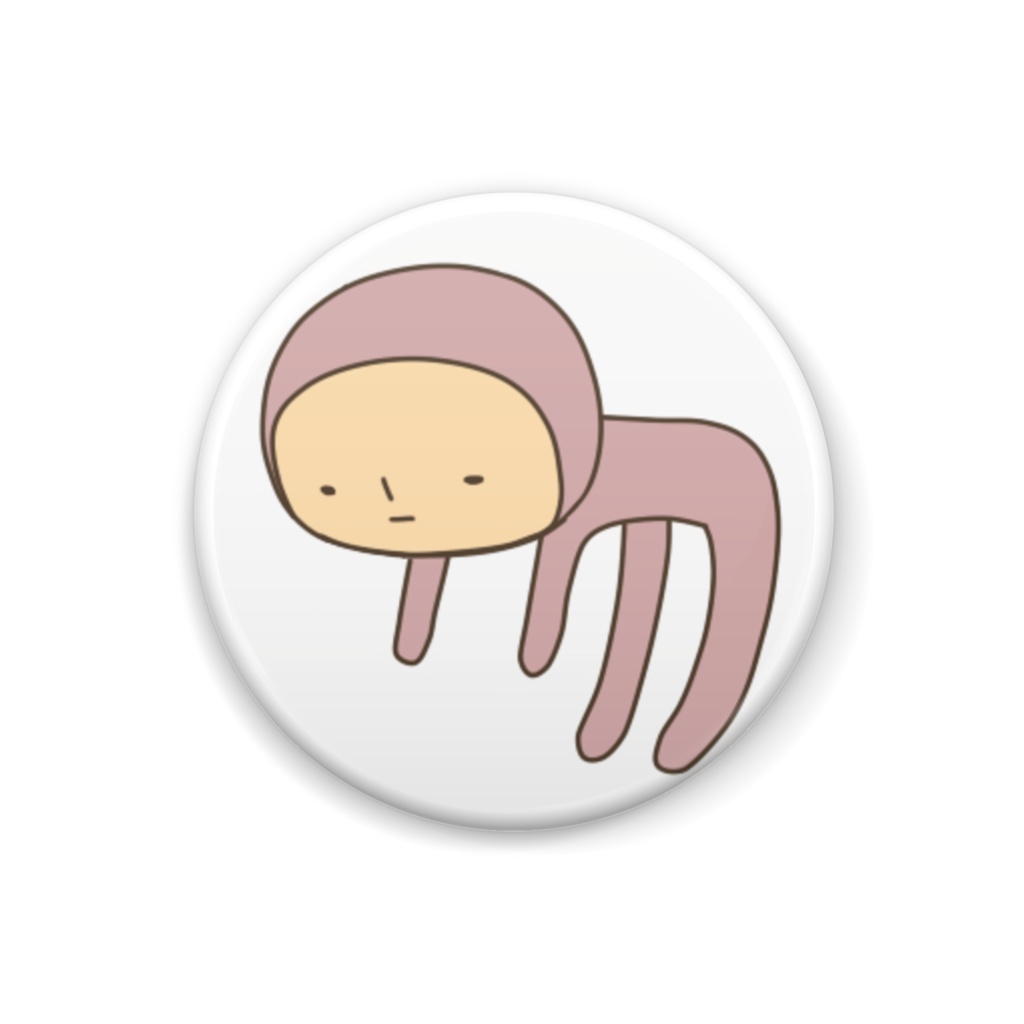 全身タイツくん 缶バッヂ 3