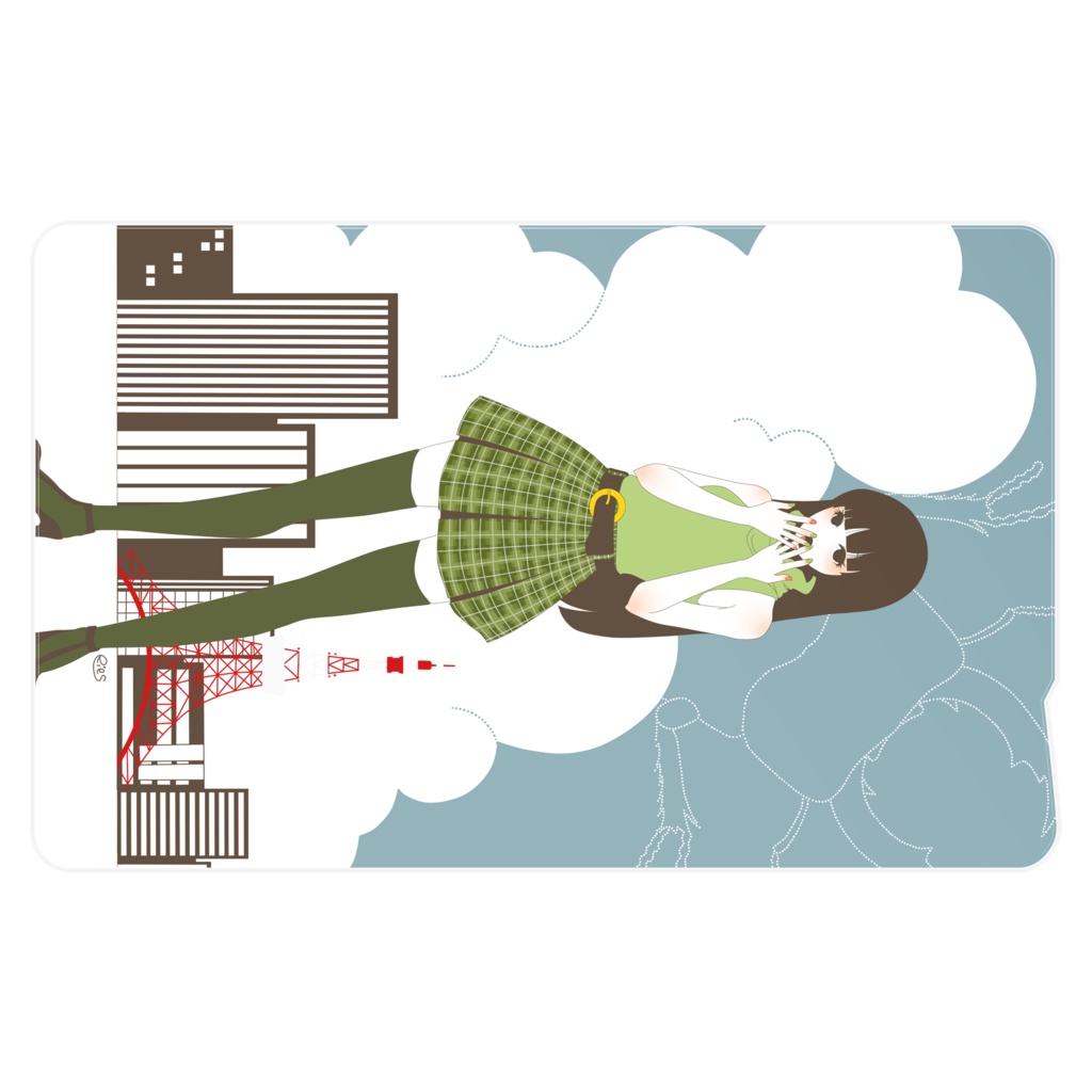 夏! ICカードステッカー