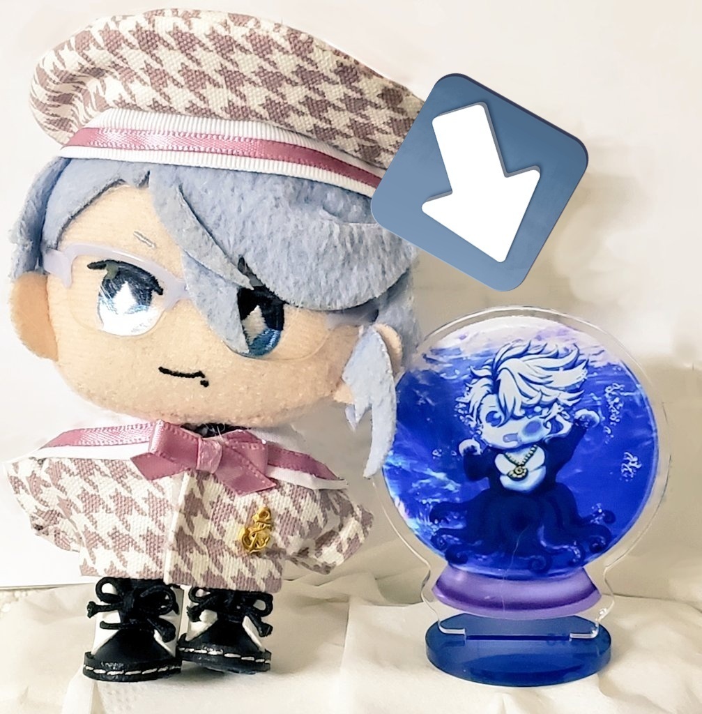 稚魚アズのアクリルスタンド