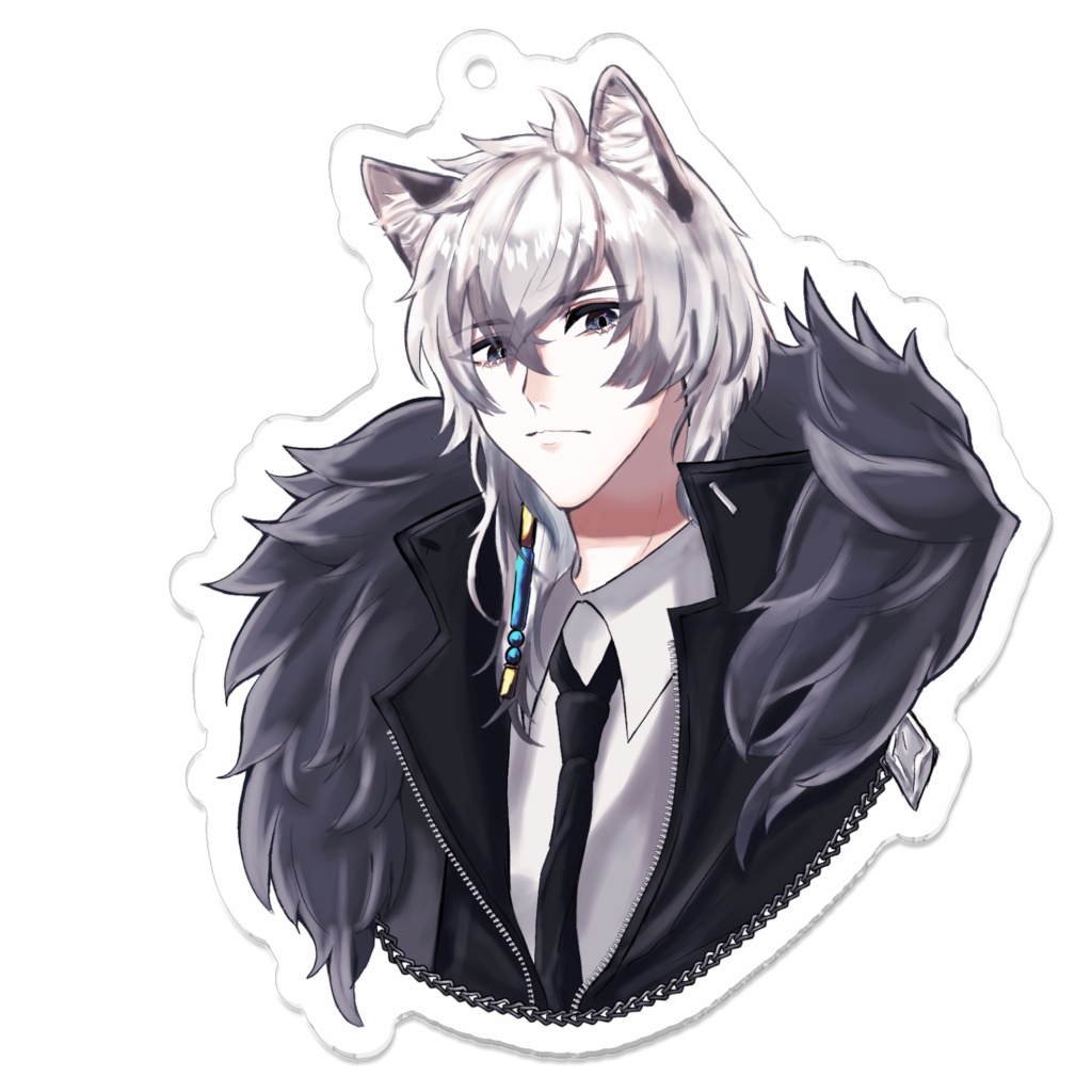 シルバーアッシュ　アクリルキーホルダー