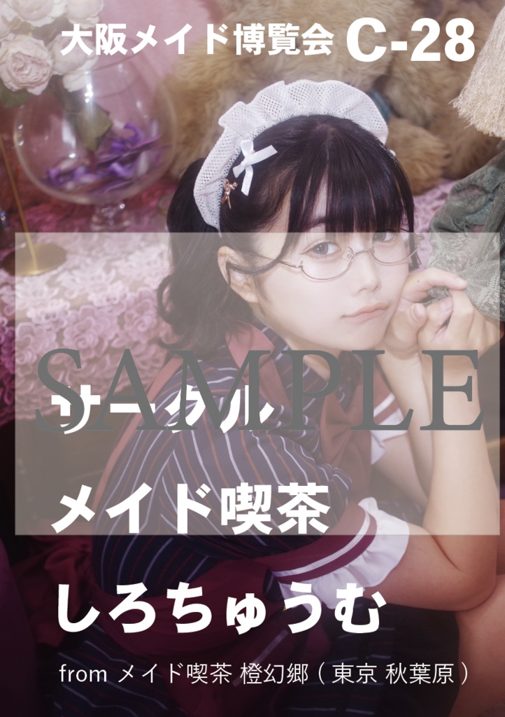 【1点限定】サークルポスター (メイド博にて使用)
