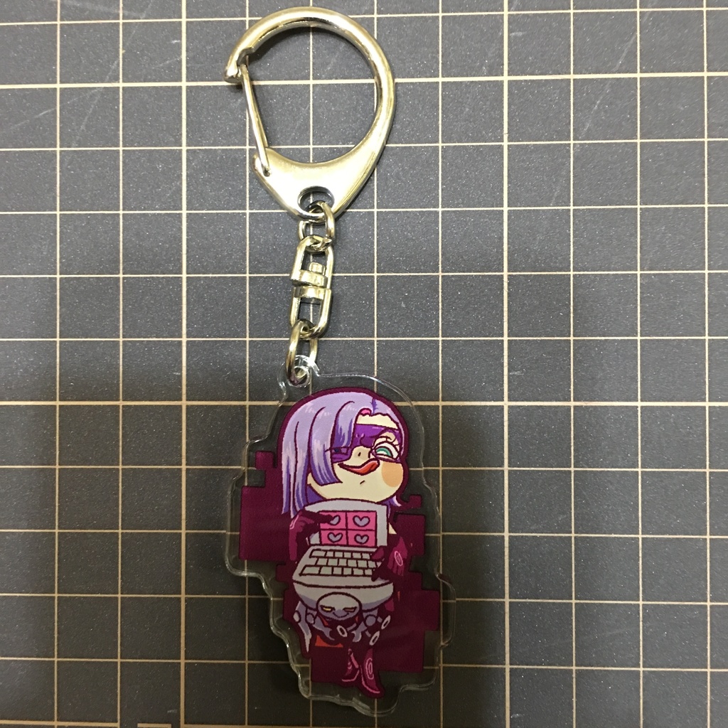 メローネアクリルキーホルダー