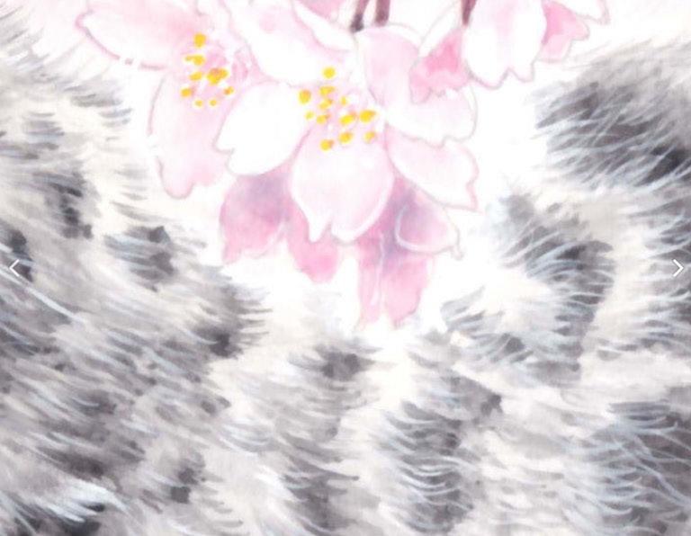 桜の季節の想い (額装原画)