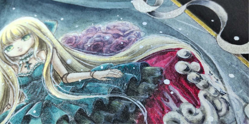 「―忘れられたスイーツドール― 空虚」(原画のみ)