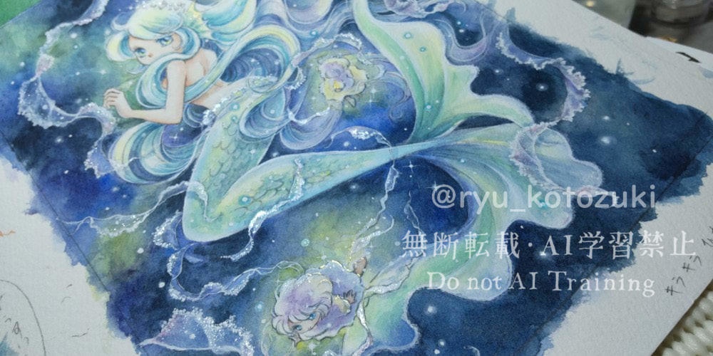 「きらきらフリルが舞う」原画のみ