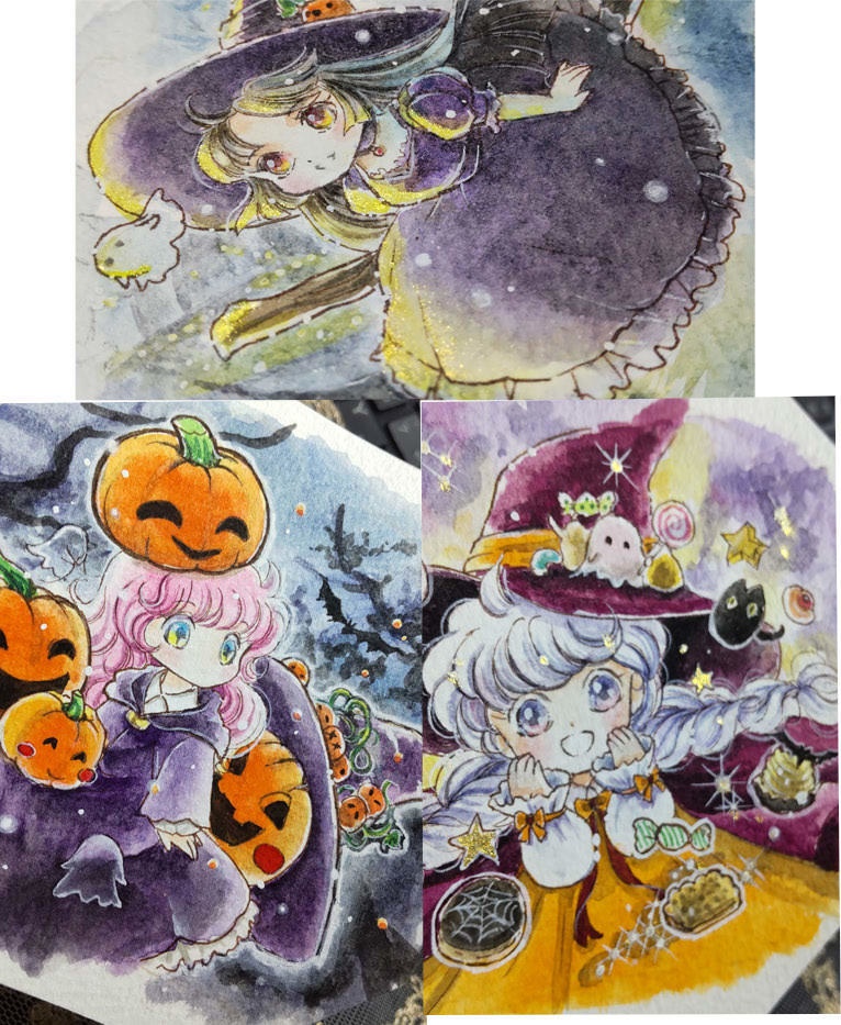 「ハロウィン・ゾンビ展」小品①