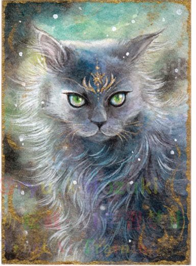 「闇の使い」ATC作品