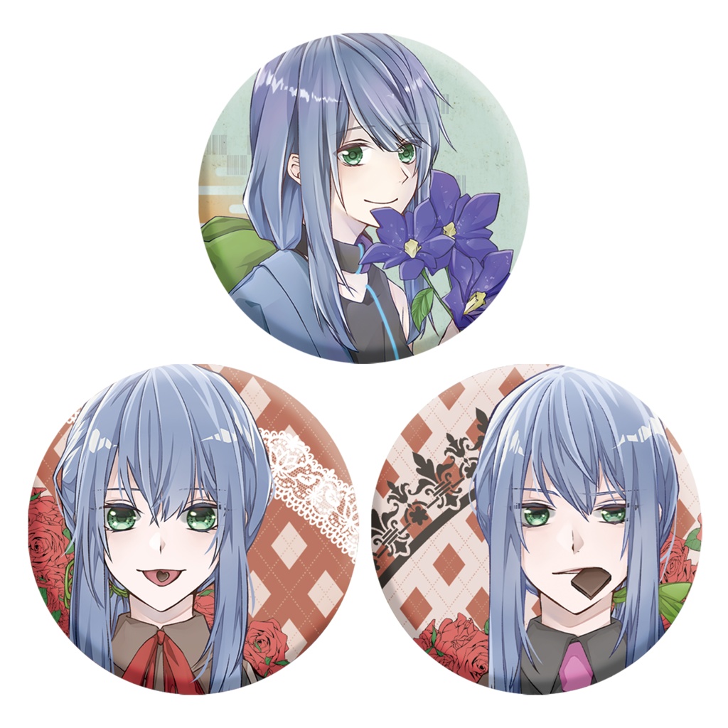 アイコン缶バッジ