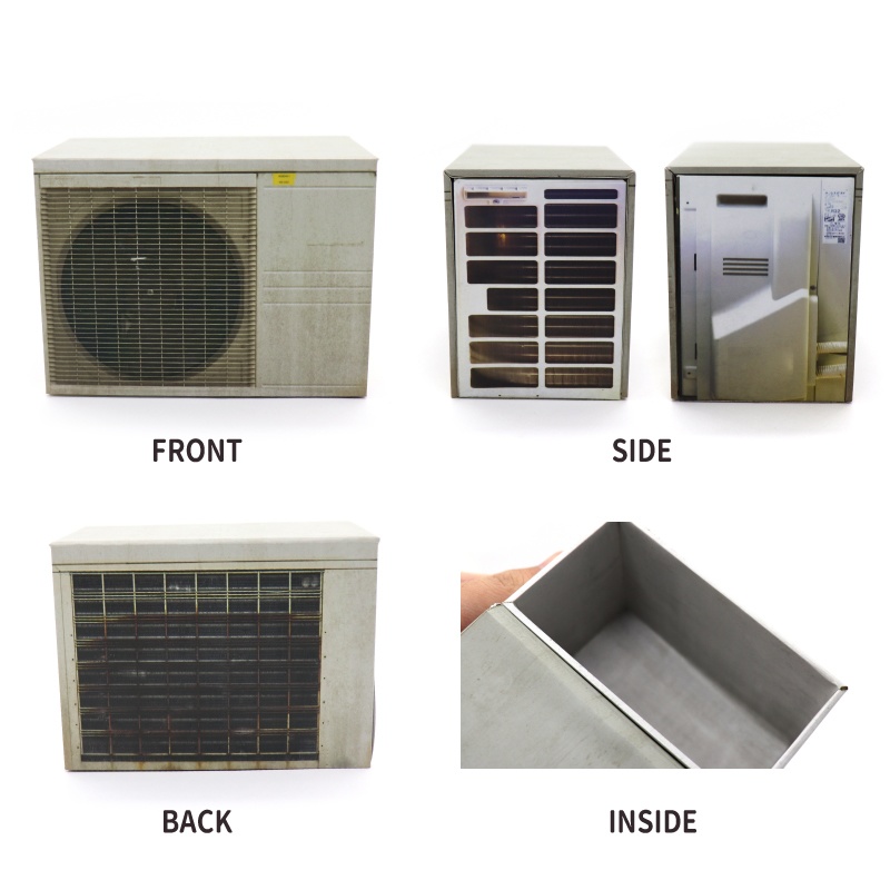 デッキケース「カルトナ@室外機」