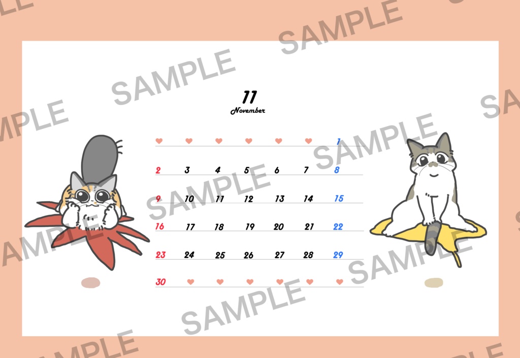 2025年卓上カレンダー