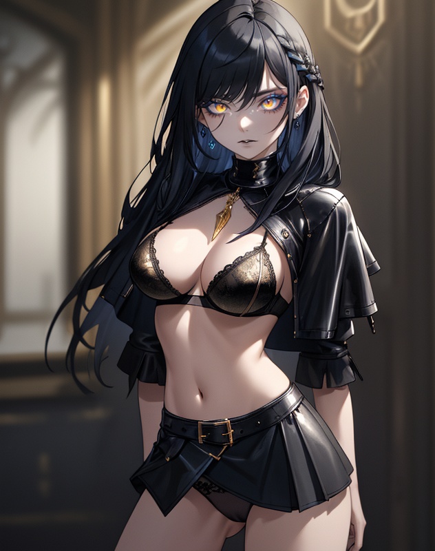 目つきのキツイ美少女