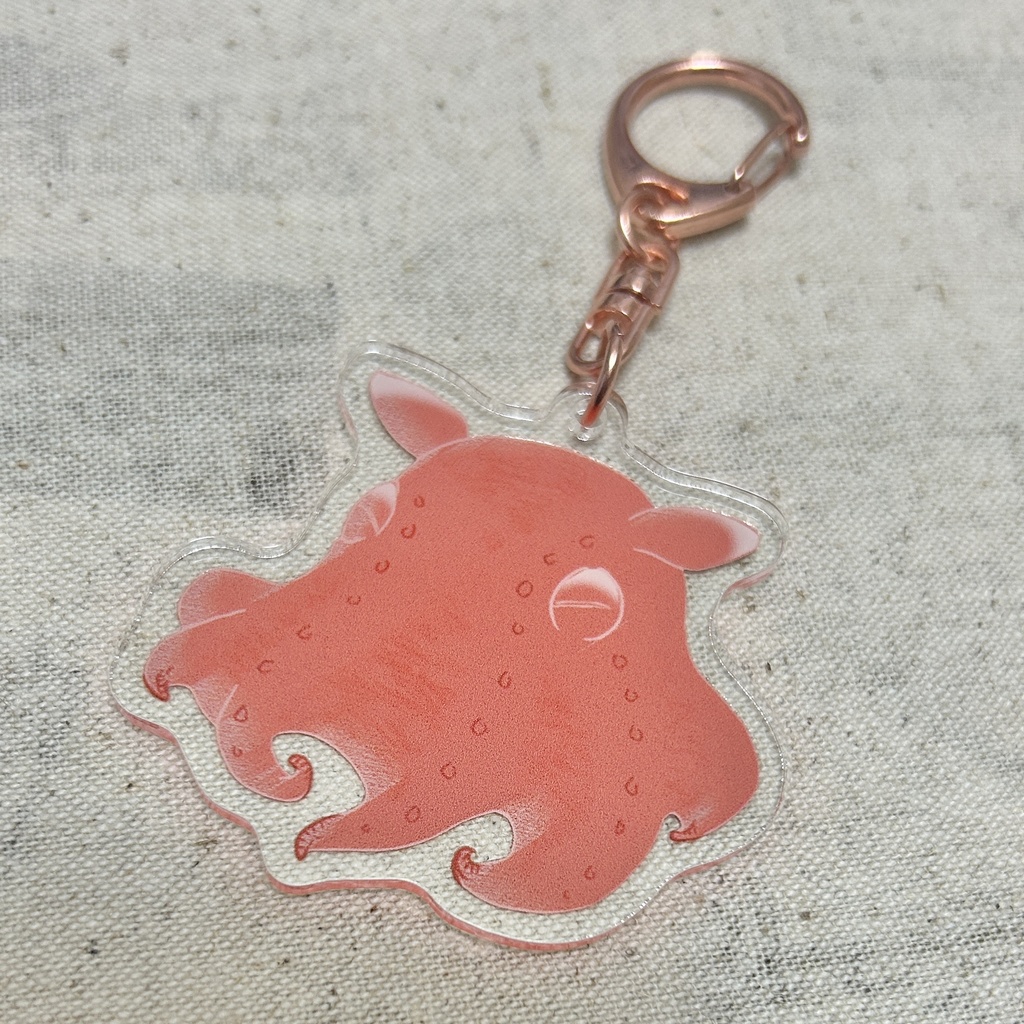 アクリルキーホルダー メンダコ