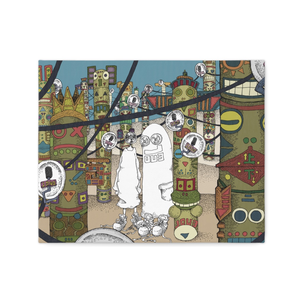 トーテムポール群生地