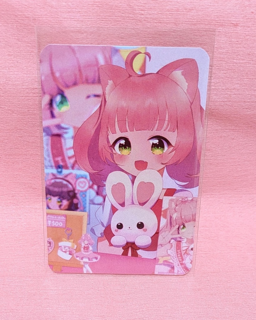 オリジナルキャラクターカード(座りポーズ)