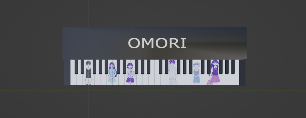 Omori Keyboard RIGGED w/ Audio