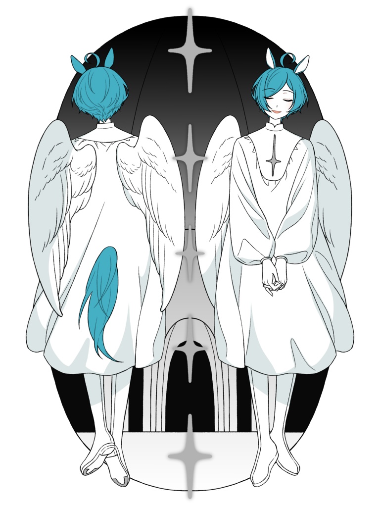 ぷかそら箔押しカード(奏汰)