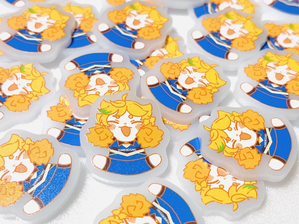 チア宙ミニミニアクリルチャーム