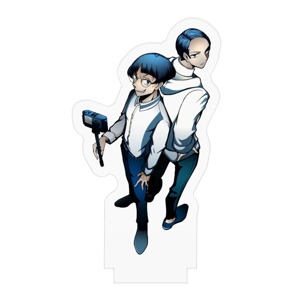 山田ガスマスク&谷原きのこ アクリルフィギュア
