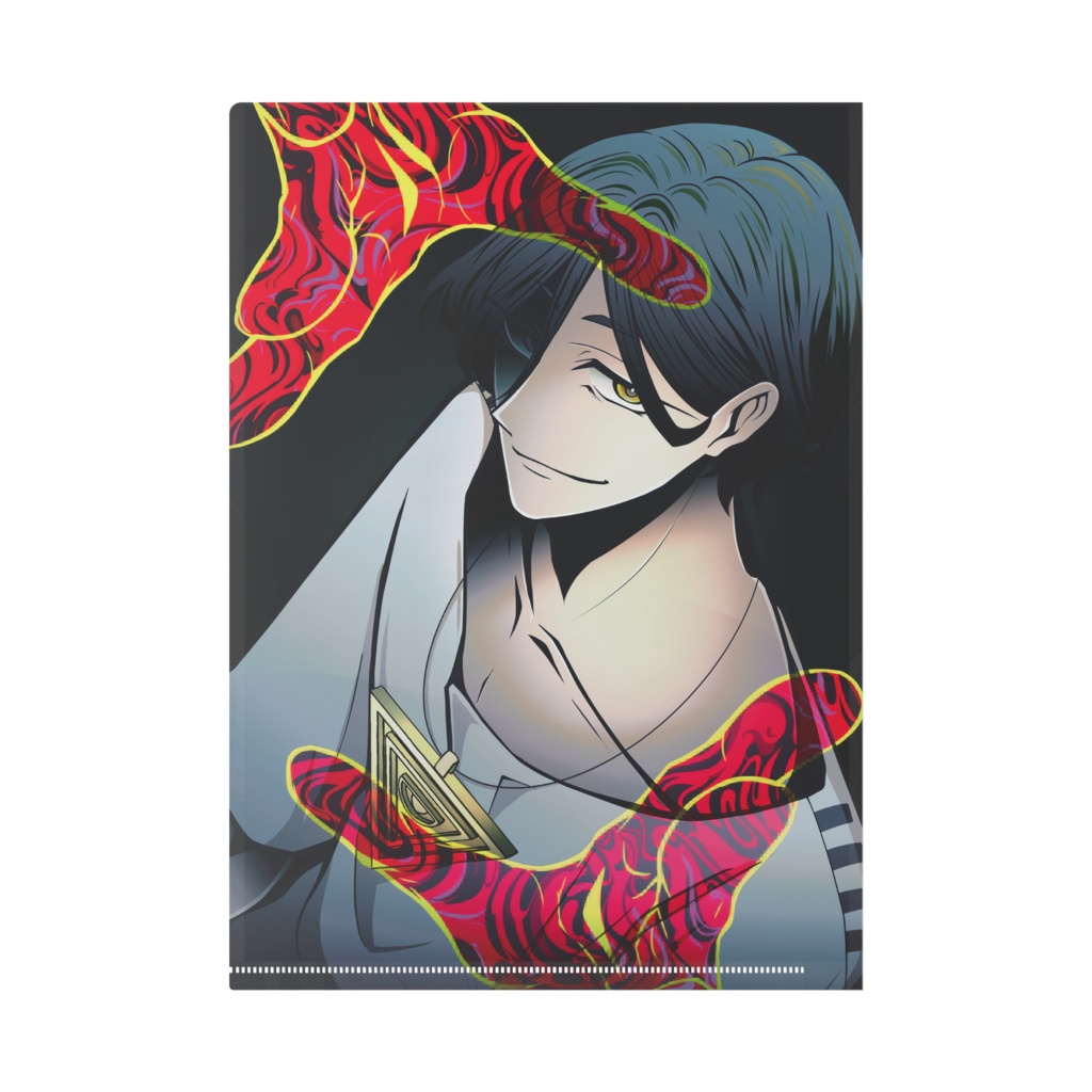 トシカイクリア記念イラスト クリアファイル