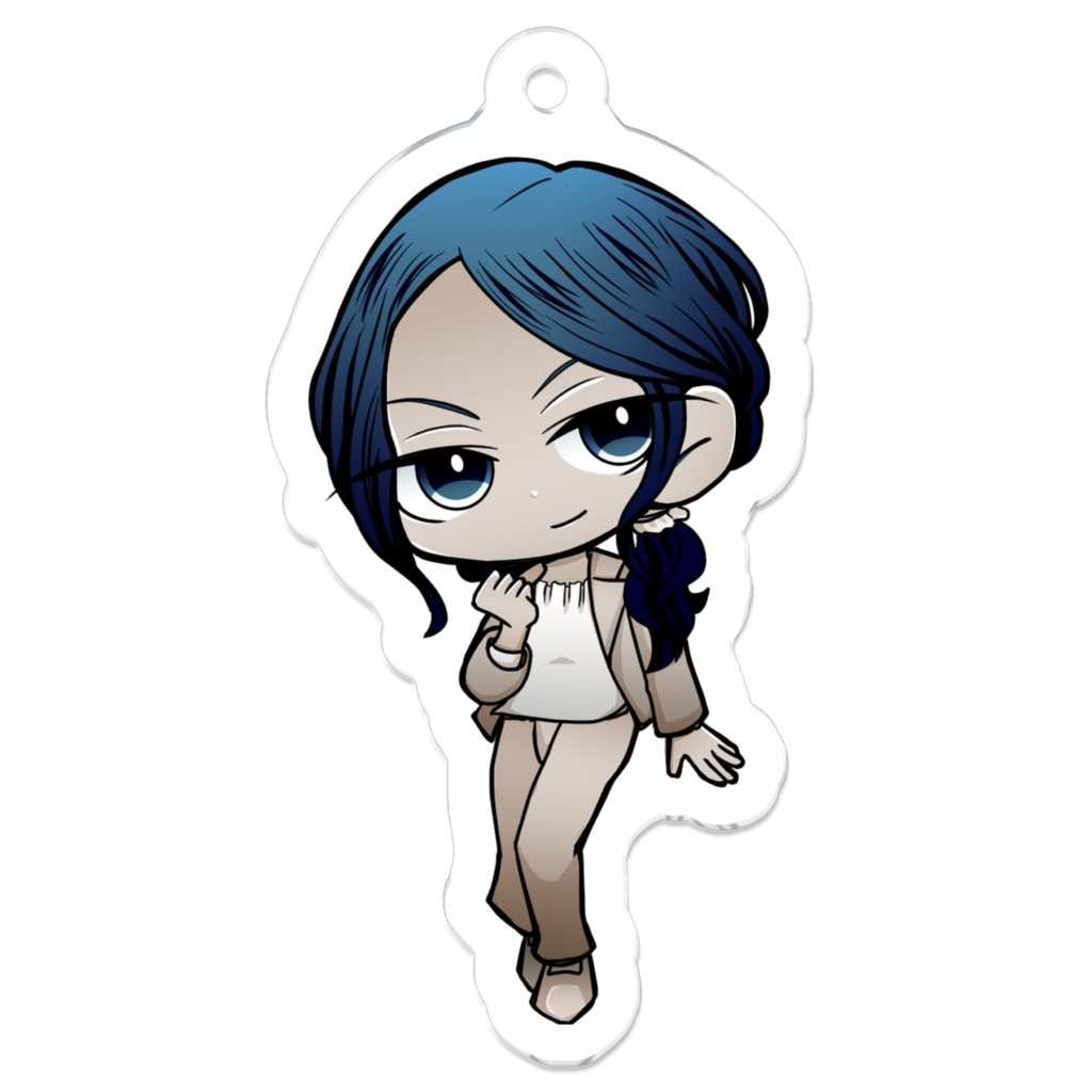 清水栄子 アクリルキーホルダー