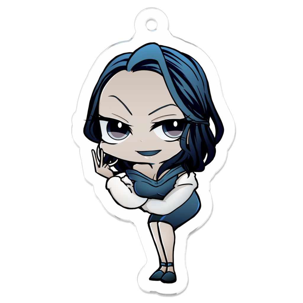 アイカ　アクリルキーホルダー