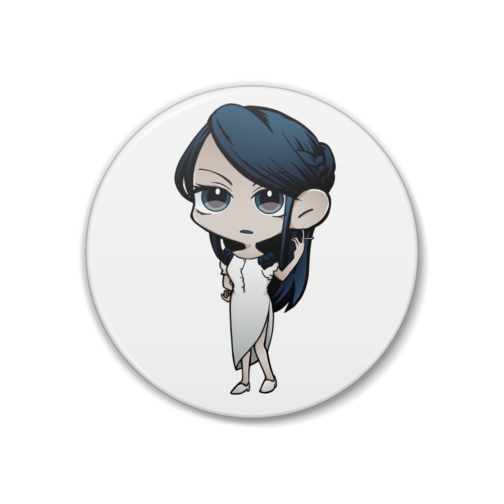 リナ　缶バッチ