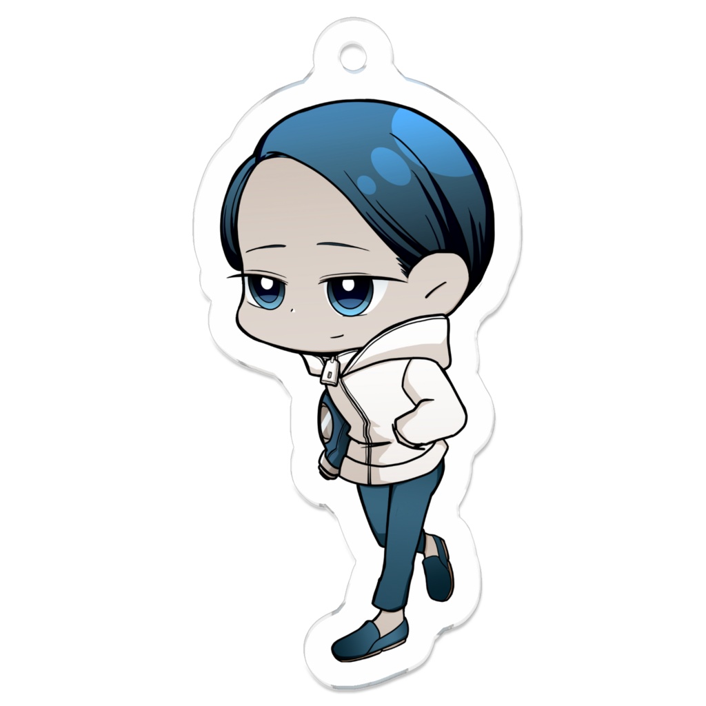 山田ガスマスクアクリルキーホルダー