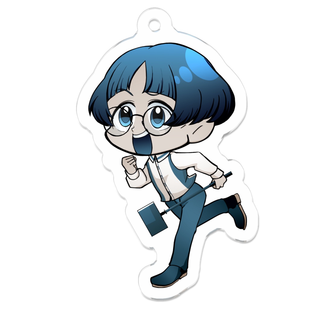 谷原きのこ　アクリルキーホルダー