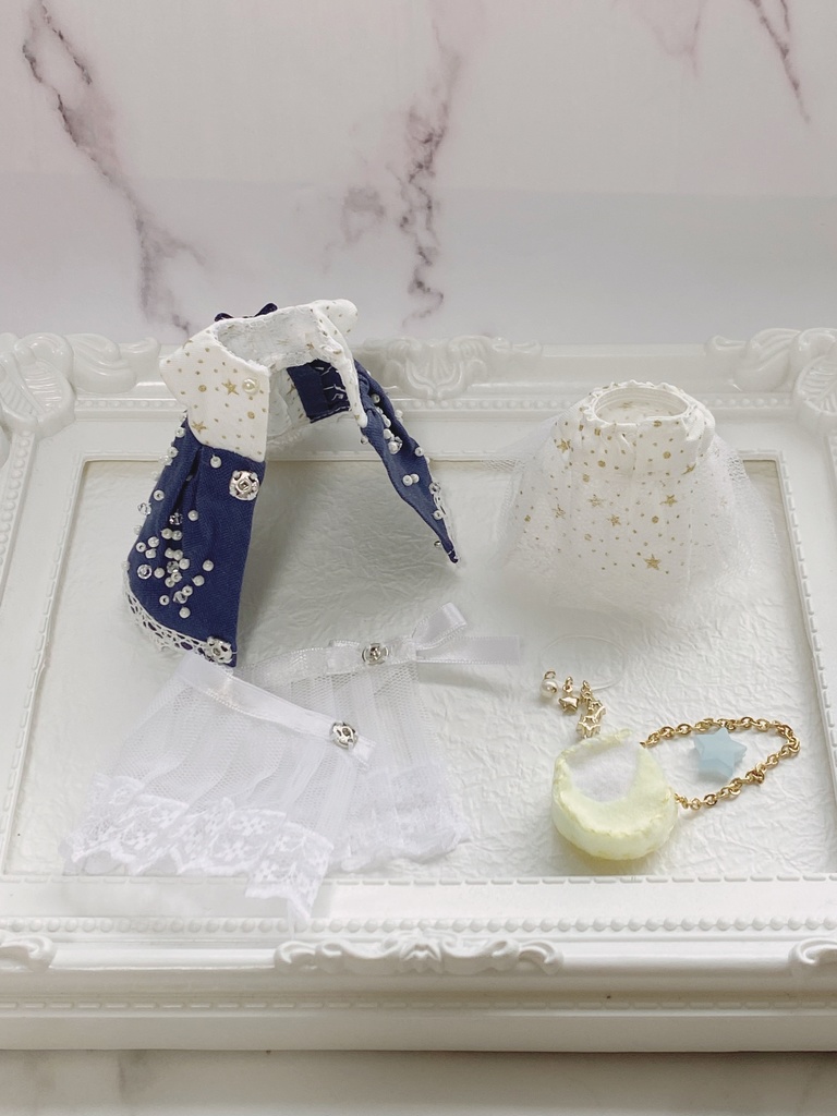 【オビツ11】星座をまとう*。゜輝くワンピース♡5点set