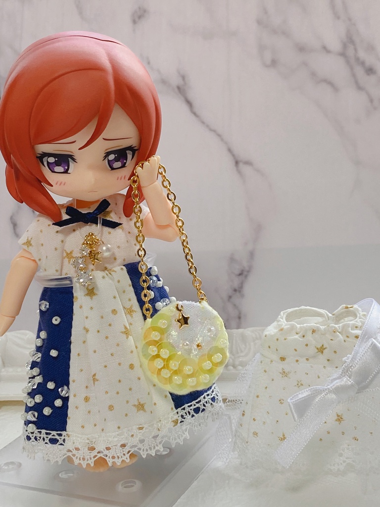 【オビツ11】星座をまとう*。゜輝くワンピース♡5点set