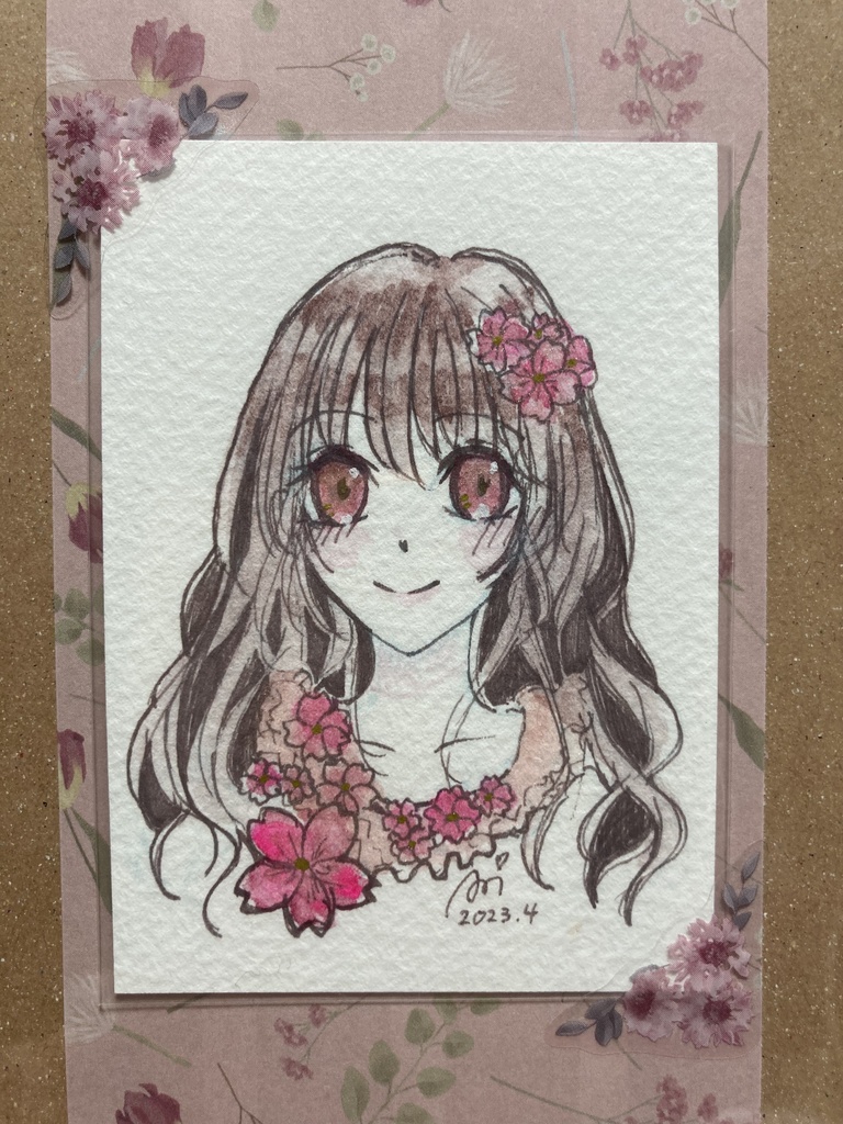 【ATC】さくらドローイングシリーズ