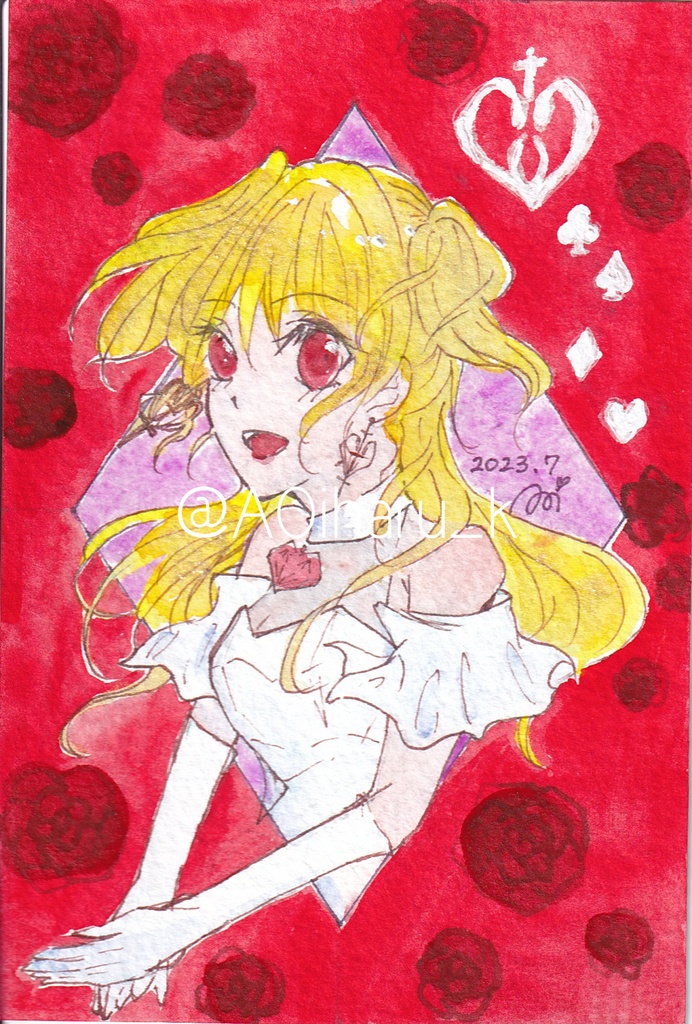 【フレームレス原画】わんだーらんど