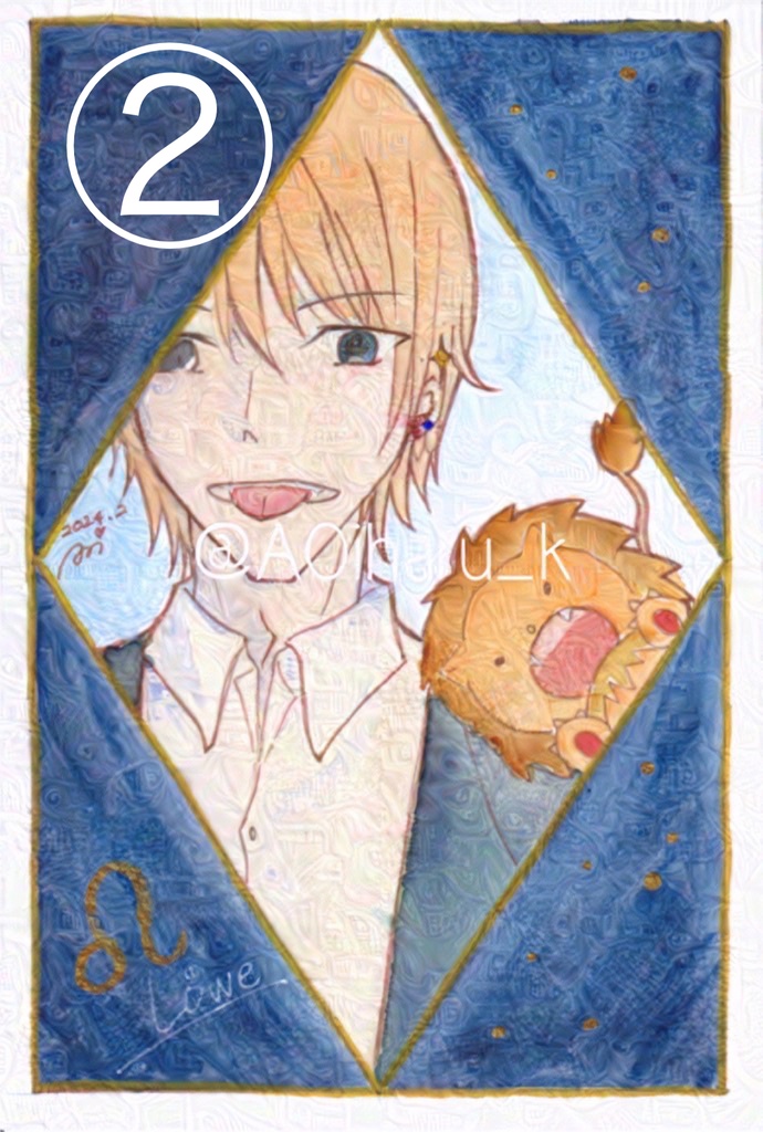 【ハガキ額・ミニ額】星守シリーズ 額装原画