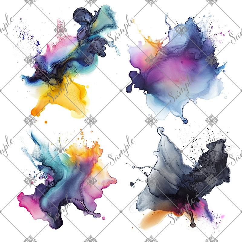 インクスプラッシュ素材 4種セット