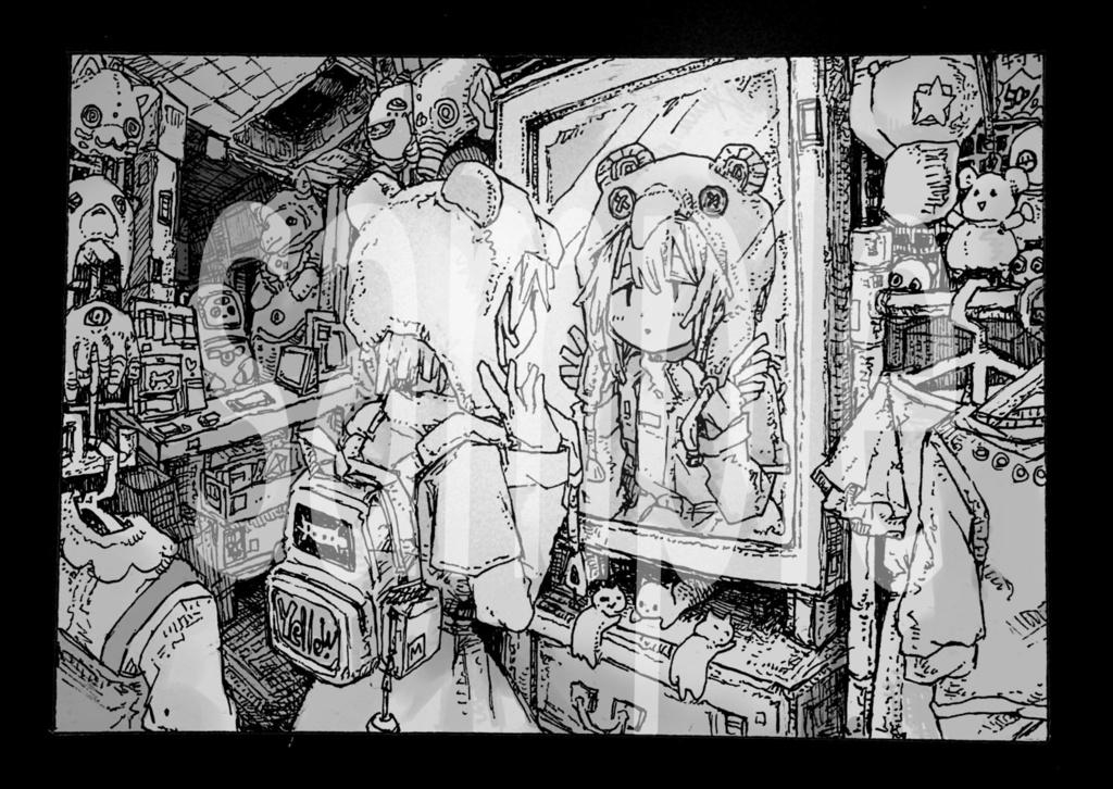 古道散歩 原画Lフォトフレーム